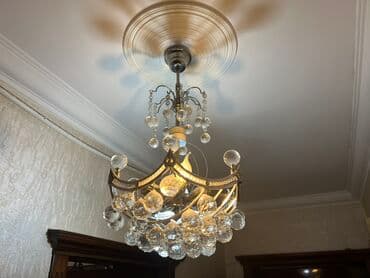 cılcıraq: Çılçıraq, 4 lampa, Xrustal — 1