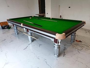 Спортивные игры: Rus Mərmər Bilyard Masası Yüksək keyfiyyət standartlarına uyğun — 2