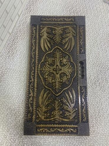 rcd şekilleri: Əl işləri taxta tavla dəsti - Material: keyfiyyətli bərk ağac - — 2