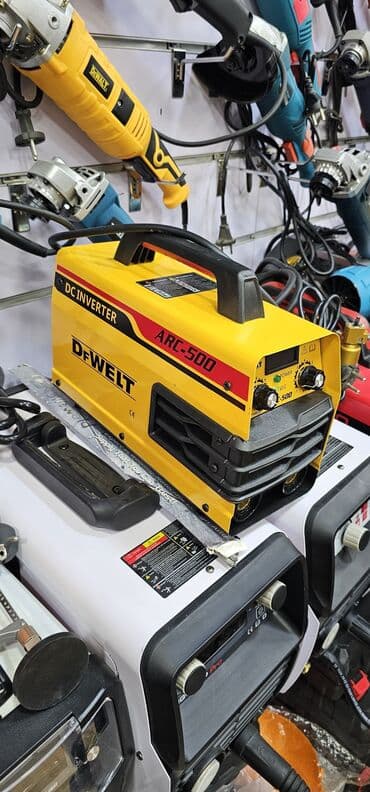 набор ключей: Svarka 500 amper Develt firması 2 və. 3 elektrod işlədir Diqqət — 2