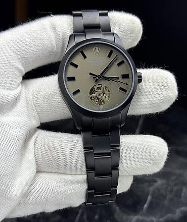 Сумки: Наручные часы, Rolex, цвет - Черный — 4