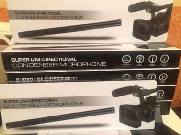 Pulsuz: Video chekiliwler ucun professional mikrafon qutuda aksesuarlar hamisi — 4