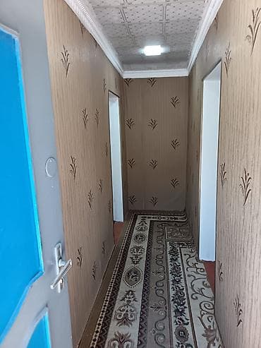 Дома: 2 otaqlı həyət evi - Plan: dəhliz, 2 ayrı otaq (yataq otağı və — 3