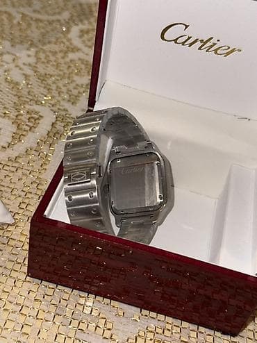 elektron saat: Qol saatı, Cartier, rəng - Yaşıl — 5