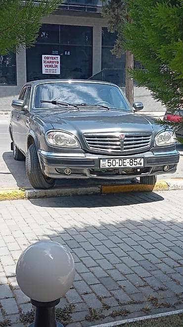 qaz 63: GAZ-31105 Volga sedan - Kuzov: 4 qapılı sedan, tünd boz (metallic) — 6