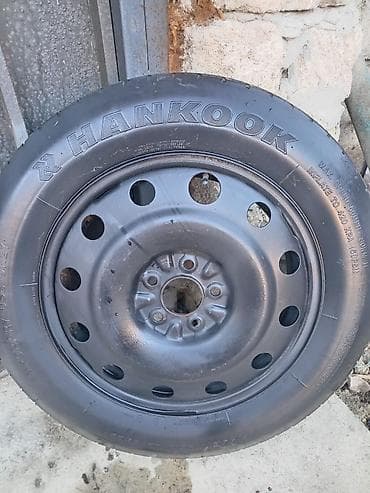 17 diskler: Hankook ehtiyat (donut) təkəri və polad disk - Brend: Hankook - Ölçü — 3