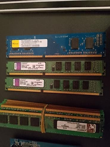 Operativ yaddaş (RAM) Kingston, 16 GB, 1333 Mhz, DDR3, PC üçün, İşlənmiş