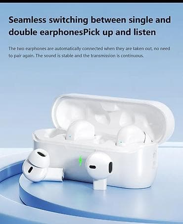 bultuz qulaqcıq: Yeni Simsiz (Bluetooth) Qulaqcıqlar, rəng - Qara — 7