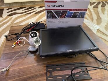 DVR & 4 camera + monitor [AZE] Dörd Gözlu kamerası və monitoru — 2
