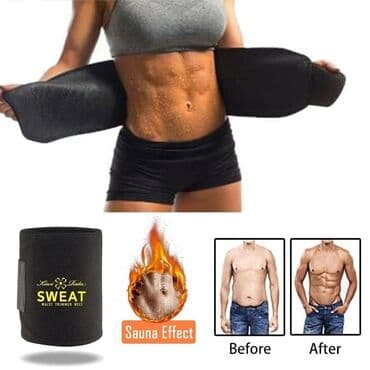 i̇dman aləti: Arığladıcı kəmərHappy Sweat tərlədici, arığladıcı termal kəmər — 4