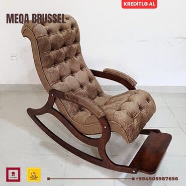 диван и кресло: Новый, Кресло-качалка, Ткань, Есть кредит, Бесплатная доставка в черте города — 6