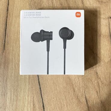 redmi airdots qiyməti: Yeni Simli Qulaqcıqlar, Xiaomi, rəng - Qara — 1