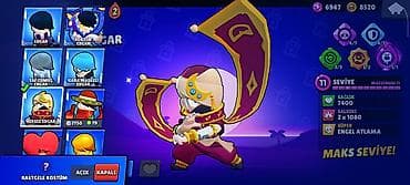 is elanlari qusar: Brawl Stars oyun hesabı - Kupa: 35,612 (ən yüksək 35,621), Kupa Yolu — 9
