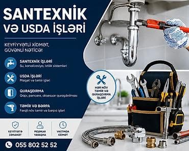 nasos temiri: Santexnik və Usta İşləri – hər növ təmir və quraşdırma Xidmətlər: - — 1