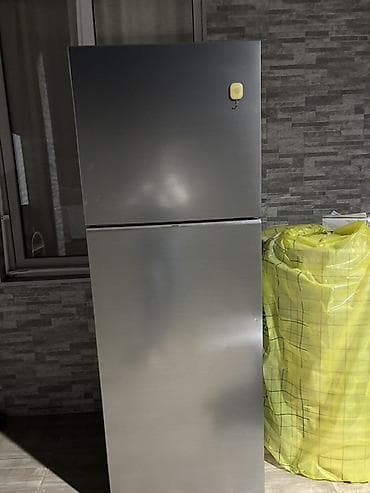 soyducu ucuz: 2 qapılı Samsung Soyuducu Satılır, rəng - Gümüşü — 1