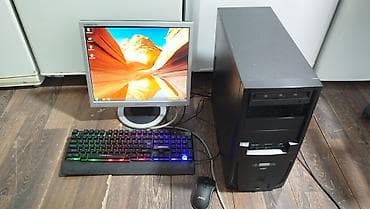 samsung komputer: Masaüstü kompüter komplekti Tərkibi: - Sistem bloku – qara mid‑tower — 1