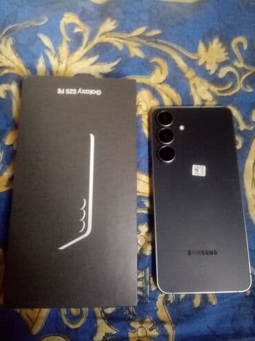 s20 fe ekran: Samsung Galaxy S25, 256 ГБ, цвет - Черный, Отпечаток пальца — 1