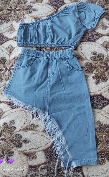 toxunma uşaq sarafanları: Uşaq dəsti, Qız üçün, 4 - 5 yaş — 1