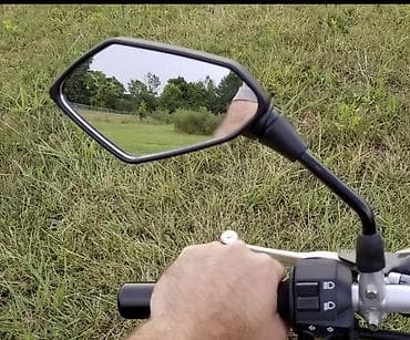 mataskilet: Motosiklet üçün universal arxa görünüş güzgüləri – idman üslublu — 2