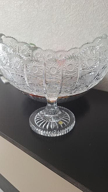 xrustal: Bohemax kəsmə kristal ayaqlı qablar dəsti - Brend: Bohemax - Mənşə — 3