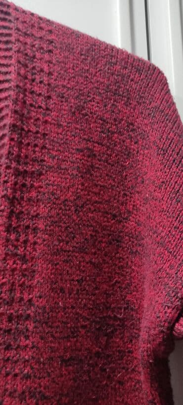 женские трикотажные туники: Qadın trikotaj kardiqan - Model: açıq, düyməsiz kardiqan - Rəng: tünd — 3