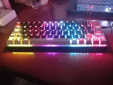 klaviatura bluetooth: Marka;Everest Gaming klaviaturadır Mavi switchdir.(türkçə — 5