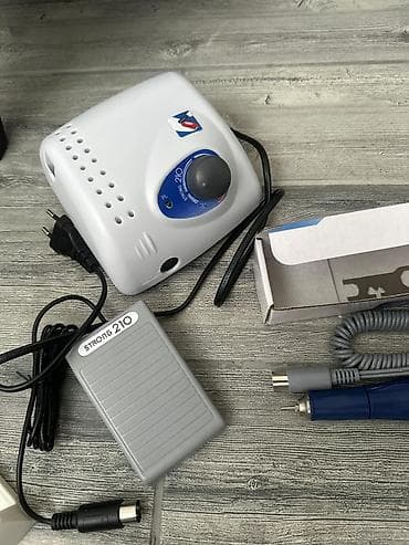 stanok valı: Manikür-pedikür üçün peşəkar dəst Komplekt: - Strong 210 mikromotor — 2