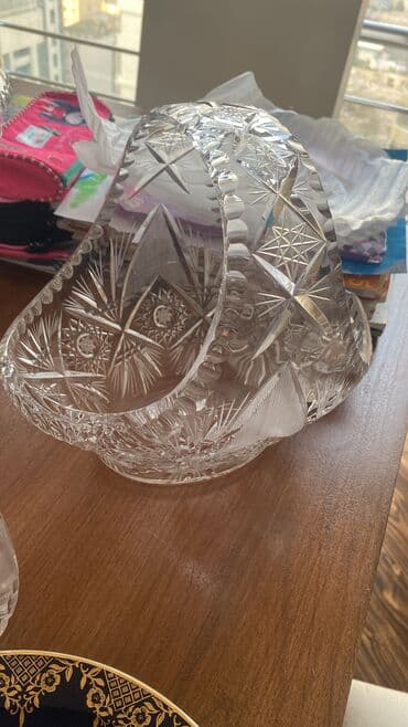 qedimi boşqablar: Boşqablar, 1 əd, rəng - Göy, Farfor — 9