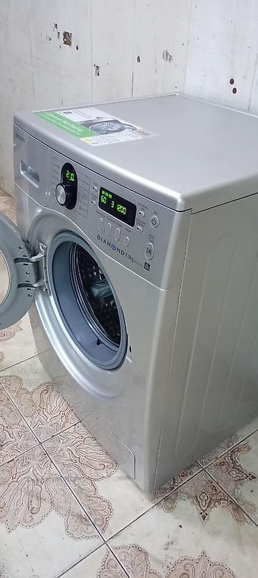 Foto və videokameralar: Paltaryuyan maşın Samsung, 7 kq, İşlənmiş, Avtomat, Qurutma var, Ödənişli çatdırılma — 2