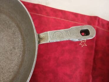 Qab-qacaq və mətbəx ləvazimatlarının alışı: Tava, rəng - Gümüşü, Alüminium — 2