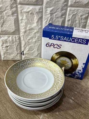 qara madonna aş nimcəsi: Nəlbəkilər, 6 ədədli dəst, Keramika — 5