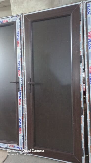 reşotka azərbaycanca: Plastik rəngli̇ qapılar 80x200 sm. İstenilen razmərdən düzeltmek — 7