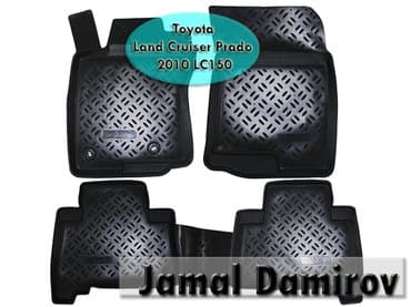 Toyota land cruiser prado 2010 lc150 üçün poliuretan ayaqaltilar