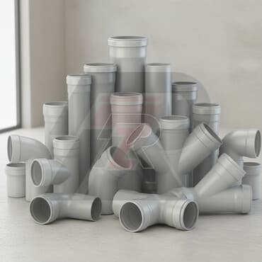 işlənmiş borular: Kanalizasiya üçün Yeni Plastik Sənayə trubası — 1