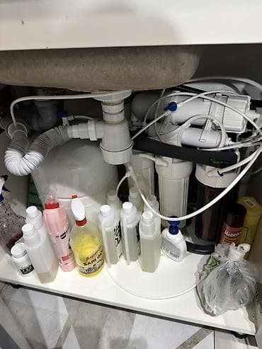 su iatehsali avadanliqi: Mətbəx lavabosunun altına quraşdırılan çoxmərhələli su təmizləmə — 1