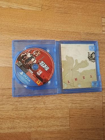 playsta: PS4 oyun diski Red dead redemption Yaxşı vəziyyətdə Qabın üz şəkili — 2