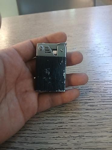 ucuz qelyan: Metall korpuslu, qazla işləyən cib alışqanı - Mexaniki çarxlı — 3