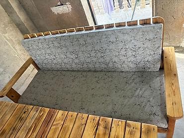 1 gunluk bag evleri: Dördbucaq masa, 8 stul, Açılmayan, Stullar ilə, Taxta — 2