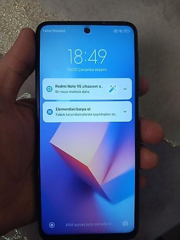 arxa goruntu kamera: Xiaomi Redmi Note 9S - Ekran: 6.67" Full HD+ (2400x1080), DotDisplay — 3