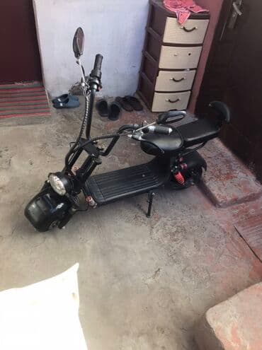 moped qiymətləri: Elektrik skuter – geniş ayaq platformalı, oturacaqlı model - Rəng — 2