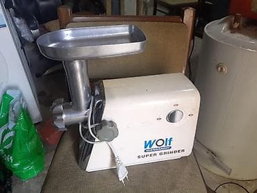 wolf blender: Wolf Germany Super Grinder ətçəkən maşın - Elektrik ətçəkən: “Wolf — 1