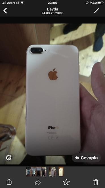 IPhone 8 Plus, 64 GB, Qızılı, Barmaq izi