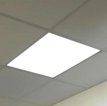 12 lik armaturun qiyməti: 60x60 ölçüdə Led panel Həm suvaq üstü, həm də asma tavan üçün led — 5
