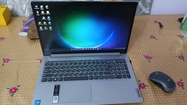 купить ноутбук бу: Lenovo noutbuk - Model: Lenovo (IdeaPad seriyası, gri korpus, sol alt — 2