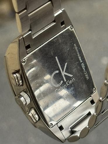 oglan qolbaqlari: Qol saatı, Calvin Klein, rəng - Gümüşü — 3