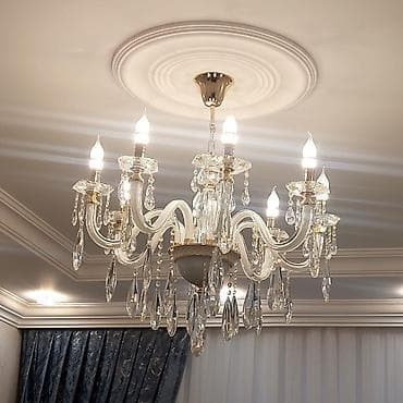 GulEndirim ❌❌ ✔️250 man(Razin). 10 şamlı lyustra. Çexiya