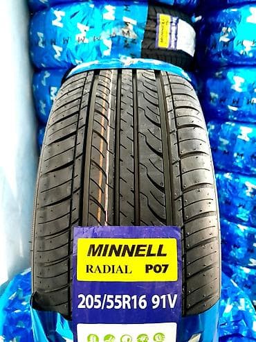 20 lik disk: 📢 MINNELL 205/55R16 91V P07 M+S Təkəri Satışda! ✅ Marka: MINNELL ✅ — 1
