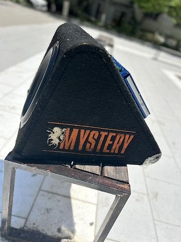 avto kalonka: Avtomobil üçün subwoofer sistemi - Marka: Mystery (qutu üzərində — 4