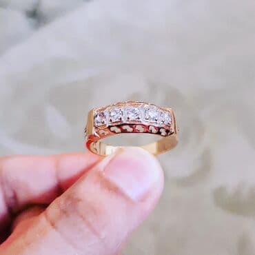 nişan üzükleri: Nişan, Üzük, Versace, Çəhrayı qızıl, 583 Əyar — 2