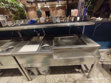 restoran ucun qab qacaq: Bar station qiymet olcu ve modele uygun hesablanir Birinci əl — 2